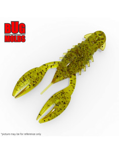 Fishing soft bait mold TRDCrawz 2,5 inch model ID C277 from Bugmolds