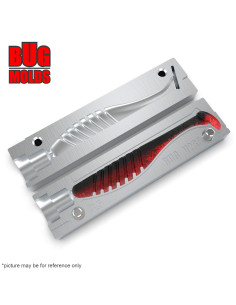 Fishing soft bait mold VibroRibro 3,5 inch model ID V288 from Bugmolds 2
