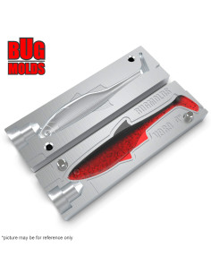 Fishing soft bait mold Bleak 4 inch model ID V989 from Bugmolds 2