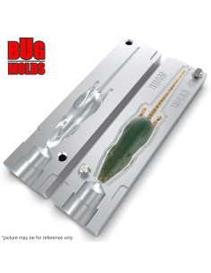 Fishing soft bait mold MouseBait 4 inch model ID W483 from Bugmolds 2