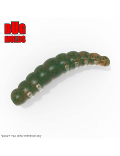 Fishing soft bait mold HoneyWorm 1 inch model ID W73 from Bugmolds