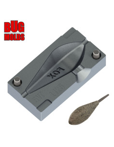 Aluminum CNC Mold Carp Sinker Horizon InLine 120g 1-cav: 4.25oz (120g) ID L125