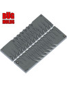 Aluminum CNC Mold Drop Shot Classic 1-7g 20-cav: 1-1.25-1.5-1.75-2-2.25-2.5-2.75-3-3.25-3.5-3.75-4-4.25-4.5-4.75-5-5.5-6-7g ID L