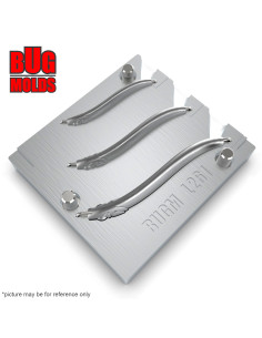 Aluminum CNC Mold Pilker S Shape Minnow 40-60mm 3-cav: 40-50-60mm ID L261