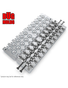 Aluminum CNC Mold Eccentric Joint Sinker Sport Ball 14-16g 20-cav: 14-14-14-14-14-14-14-14-14-14-16-16-16-16-16-16-16-16-16-16g  2