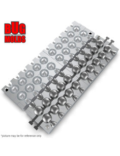 Aluminum CNC Mold Eccentric Joint Sinker Sport Ball 18-20g 20-cav: 18-18-18-18-18-18-18-18-18-18-20-20-20-20-20-20-20-20-20-20g  2