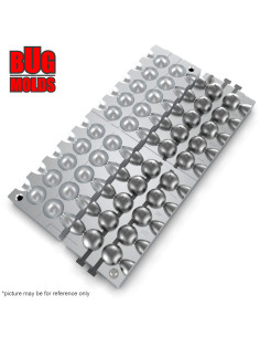 Aluminum CNC Mold Eccentric Joint Sinker Sport Ball 22-24g 20-cav: 22-22-22-22-22-22-22-22-22-22-24-24-24-24-24-24-24-24-24-24g  2