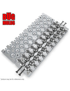 Aluminum CNC Mold Eccentric Joint Sinker Sport Ball 26-28g 20-cav: 26-26-26-26-26-26-26-26-26-26-28-28-28-28-28-28-28-28-28-28g  2