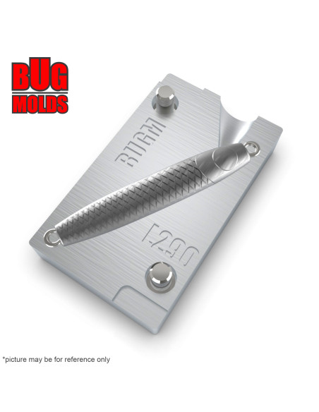 Aluminum CNC Mold Pilker Dirty Harry 20g 1-cav: 20g ID L290