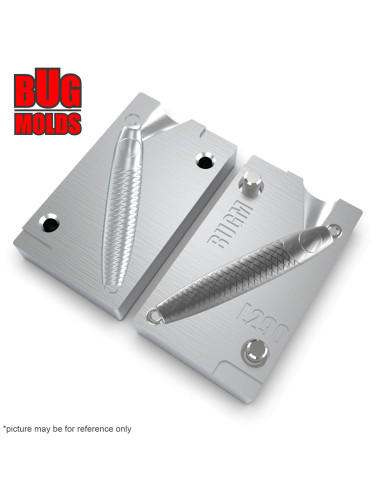 Aluminum CNC Mold Pilker Dirty Harry 20g 1-cav: 20g ID L290