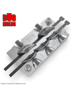 Aluminum CNC Mold Eccentric Joint Sinker DuckLead 4-8g 5-cav: 4-5-6-7-8g ID L307