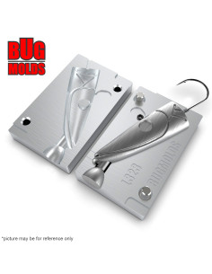 Aluminum CNC Mold Jig Head Sandeel 97g 1-cav: 97g ID L323 2