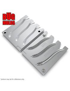 Aluminum CNC Mold Pilker S Shape Minnow 50-65mm 3-cav: 50-60-65mm ID L581 2