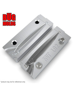 Aluminum CNC Mold Pilker Bleak Pilker 53mm 1-cav: 53mm ID L92 2