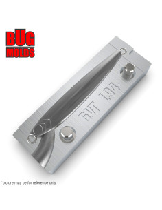 Aluminum CNC Mold Pilker Bleak Pilker 61mm 1-cav: 61mm ID L94