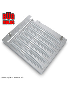 Fishing Soft Bait Multi-cavity Aluminum mold  Senko 3 inch 6-cav vol. 0,7 fl oz (20,73 cm^3)  ID W150_6a1 from Bugmolds 2