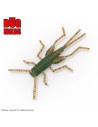 Fishing soft bait mold GrassHopper 1,4 inch model ID B04 from Bugmolds