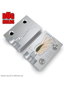 Fishing soft bait mold Gammarus 1,25 inch model ID B15 from Bugmolds 2