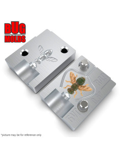 Fishing soft bait mold Fly 0,5 inch model ID B163 from Bugmolds 2