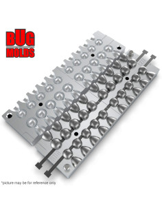 Aluminum CNC Mold Eccentric Joint Sinker Sport Ball 5-7g 20-cav: 5-5-5-5-5-5-5-5-5-5-7-7-7-7-7-7-7-7-7-7g ID L277 2