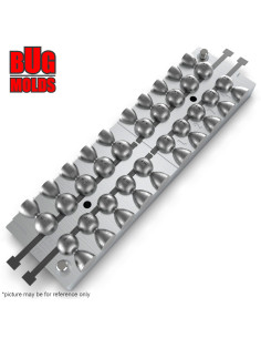 Aluminum CNC Mold Eccentric Joint Sinker Sport Ball 6-8g 20-cav: 6-6-6-6-6-6-6-6-6-6-8-8-8-8-8-8-8-8-8-8g ID L278