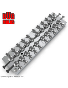 Aluminum CNC Mold Eccentric Joint Sinker Sport Ball 10-12g 20-cav: 10-10-10-10-10-10-10-10-10-10-12-12-12-12-12-12-12-12-12-12g 