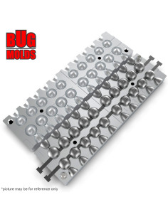 Aluminum CNC Mold Eccentric Joint Sinker Sport Ball 10-12g 20-cav: 10-10-10-10-10-10-10-10-10-10-12-12-12-12-12-12-12-12-12-12g  2