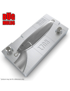 Aluminum CNC Mold Pilker After Burner Mini 15g 1-cav: 15g ID L708