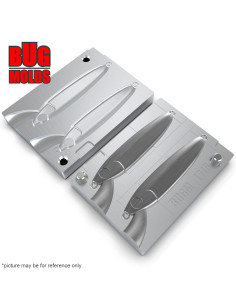 Aluminum CNC Mold Pilker After Burner Mini 30g 2-cav: 30-30g ID L716 2