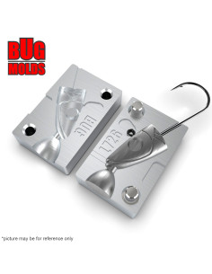 Aluminum CNC Mold Jig Head Sandeel 16g 1-cav: 16g ID L726 2