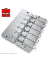 Aluminum CNC Mold Jig Head Finesse 2,5-10g 6-cav: 2,5-3-3,5-4,5-5,5-10g ID L858