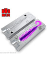 Fishing soft bait mold BugsyTail 2 inch model ID T05 from Bugmolds