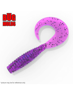 Fishing soft bait mold AngrySpin 4 inch model ID T190 from Bugmolds