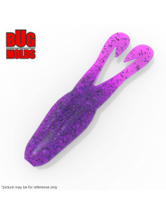 Fishing soft bait mold HornyToadFrog 6,4 inch model ID T384 from Bugmolds
