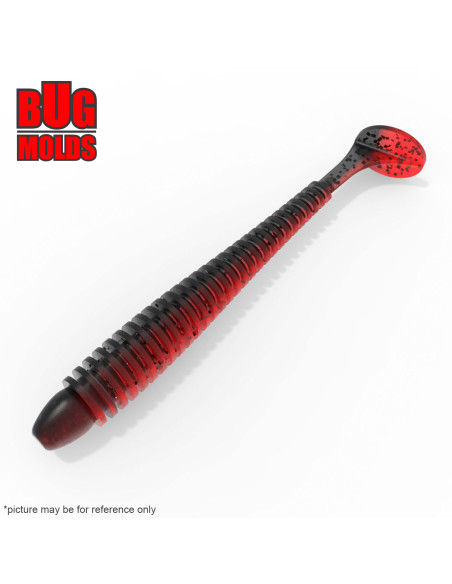 Fishing soft bait mold SwingImpact 4 inch model ID V29 from Bugmolds