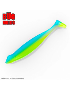 Fishing soft bait mold HazedongShad 2 inch model ID V228 from Bugmolds