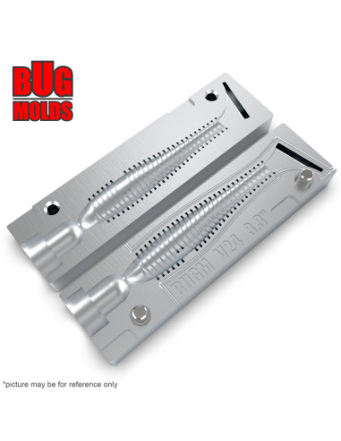 Fishing soft bait mold SwingImpactFat 3 inch model ID V237 from Bugmolds