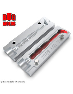 Fishing soft bait mold RockvibeShad 3,5 inch model ID V874 from Bugmolds 2