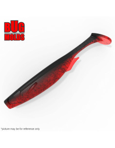 Fishing soft bait mold SparkShad 4,2 inch model ID V950 from Bugmolds