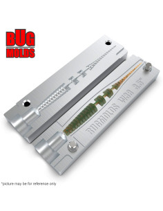 Fishing soft bait mold JavaStick 3 inch model ID W32 from Bugmolds 2