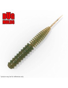 Fishing soft bait mold WormAirBait 4 inch model ID W49 from Bugmolds