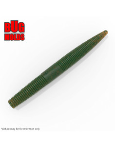 Fishing soft bait mold Senko 4 inch model ID W193 from Bugmolds