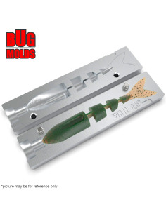 Fishing soft bait mold Javalon 4,3 inch model ID W246 from Bugmolds 2