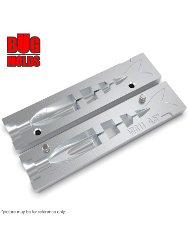 Fishing soft bait mold Javalon 4,3 inch model ID W246 from Bugmolds