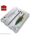 Fishing soft bait mold Alburnus 3 inch model ID W390 from Bugmolds