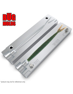 Fishing soft bait mold FinSFish 3,2 inch model ID W468 from Bugmolds 2