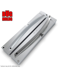 Aluminum CNC Mold Pilker for Saltwater Fishing 500g 1-cav: 500g ID L93 2