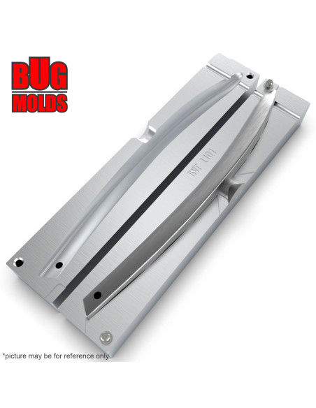 Aluminum CNC Mold Pilker for Saltwater Fishing 400g 1-cav: 400g ID L101