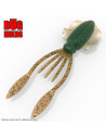 Fishing soft bait mold Squidy 4,5 inch model ID C388 from Bugmolds