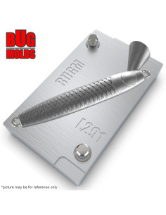 Aluminum CNC Mold Pilker Dirty Harry 30g 1-cav: 30g ID L291